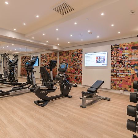 Park Inn By Radisson Berlin Alexanderplatz ภายนอก รูปภาพ Fitness room in a hotel